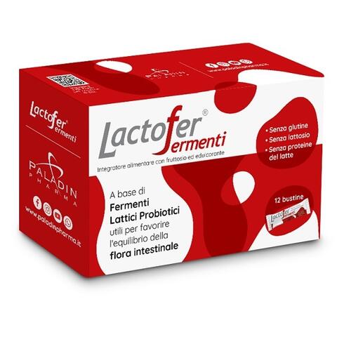 Lactofer fermenti - 12 bustine orosolubili