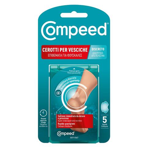 Compeed vesciche discreto - Cerotto  5 pezzi