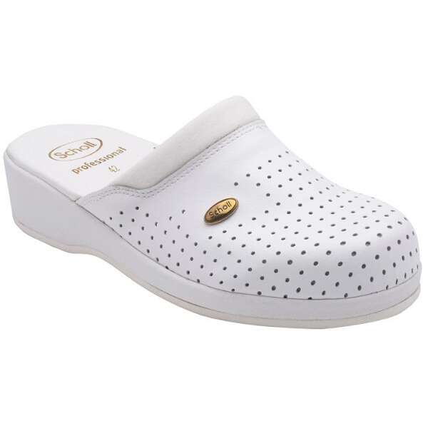 Scholl's - Clog back guard bycast bis unisex white backguard bianco 41