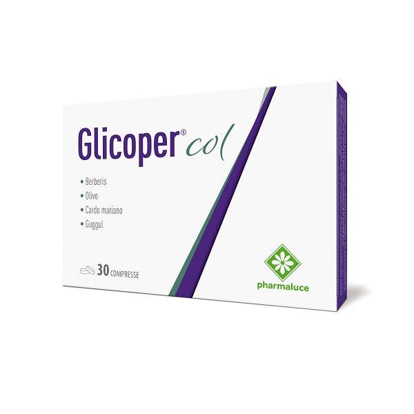 Glicoper col - 30 compresse senza glutine naturalmente privo di lattosio