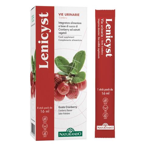 Lenicyst - 8 stick pack da 16 ml senza glutine e lattosio