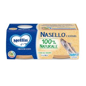 Mellin - Omogeneizzato nasello 2 x 80 g