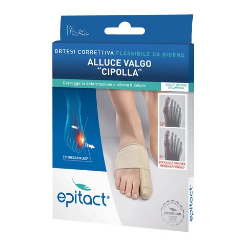GR FARMA - Epitact - Ortesi Correttiva Giorno Alluce Valgo, Taglia S