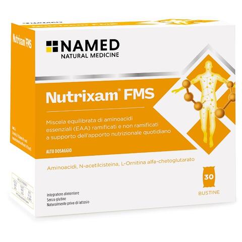 Named - Nutrixam fms 30 bustine da 6,5 g senza glutine naturalmente privo di lattosio