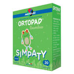 Cerotto oculare per ortottica ortopad simpaty regular 5,7x8,2 20 pezzi