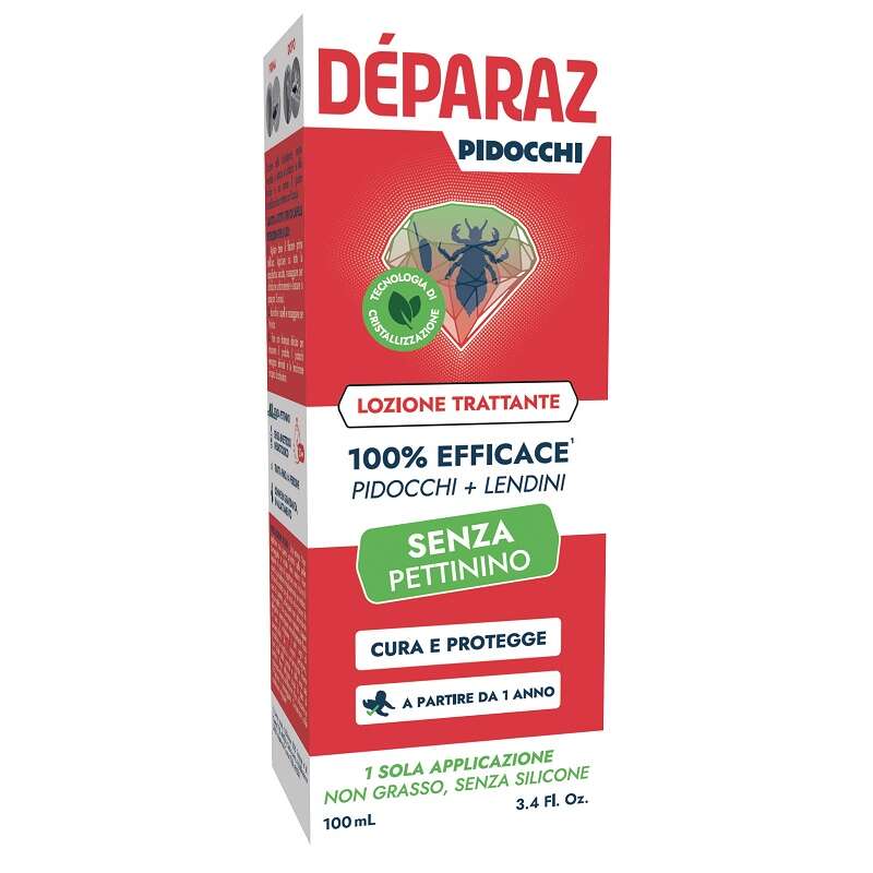 DÉparaz lozione anti pidocchi - Deparaz lozione trattante anti pidocchio 100 ml