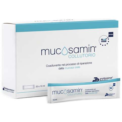 Mucosamin collutorio - 20 stick 10 ml