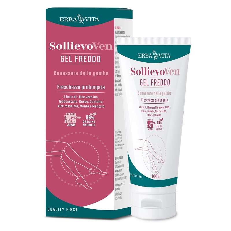 Erba vita sollievo ven - Sollievo ven gel 100 ml