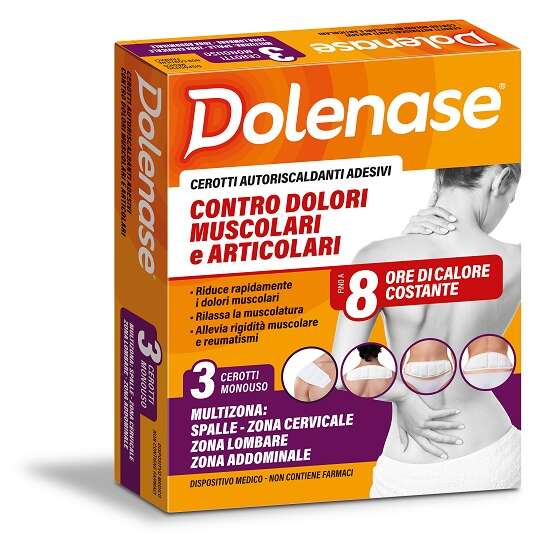 Dolenase - Cerotti autoriscaldanti 3 pezzi