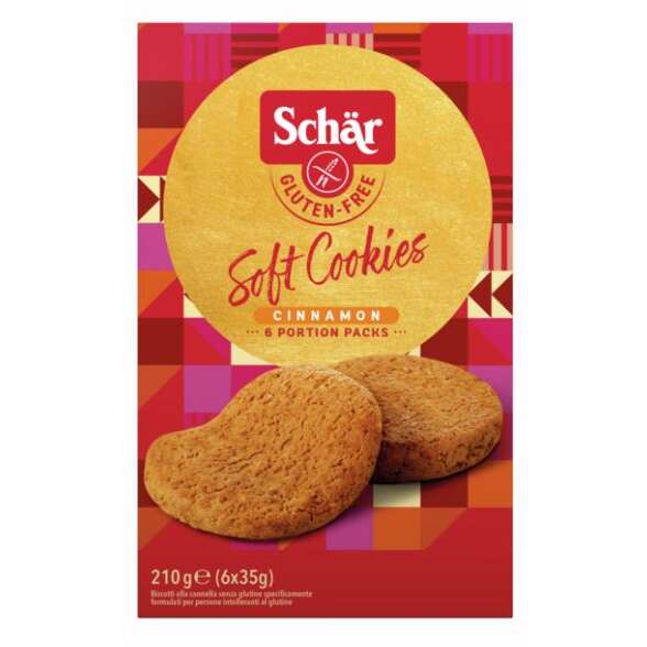 Schar - Soft cookie cinnamon 210 g xmas