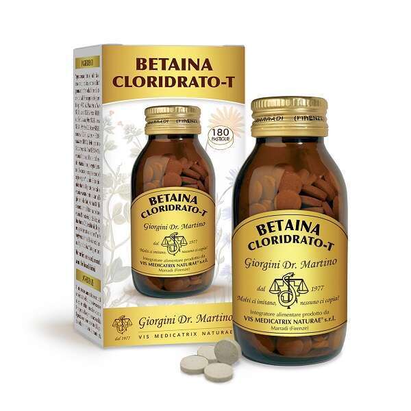 Giorgini - Betaina cloridrato-t 180 pastiglie