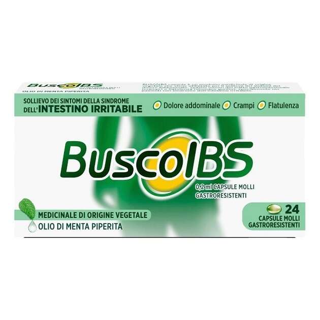 Opella - BuscoIBS 24 Capsule Molli Gastroresistenti 181,6mg