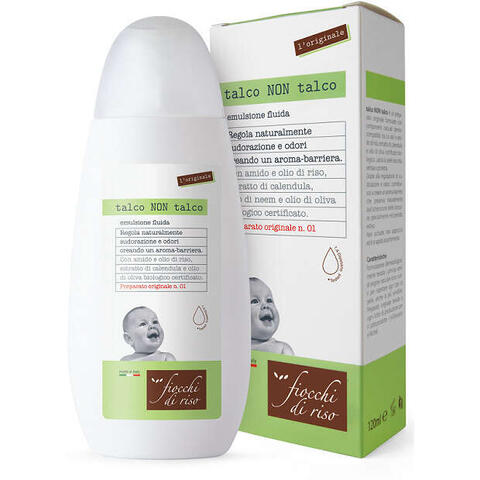 Fiocchi di riso - Talco non talco 120 ml