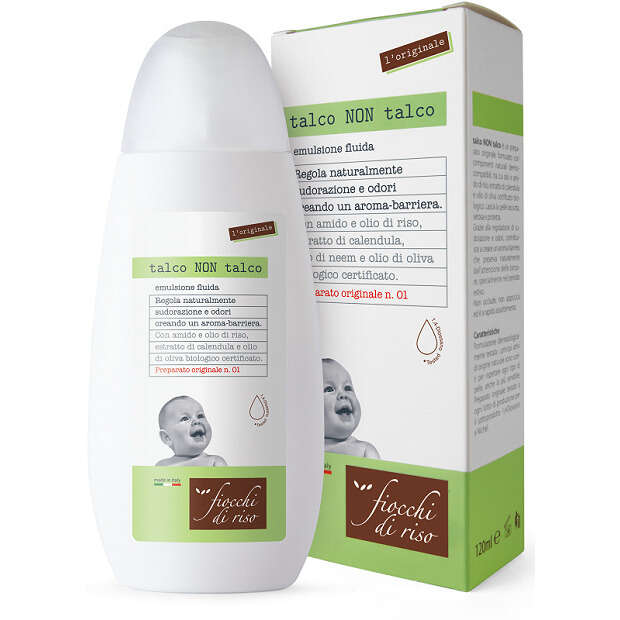 Fiocchi di riso - Talco non talco 120 ml