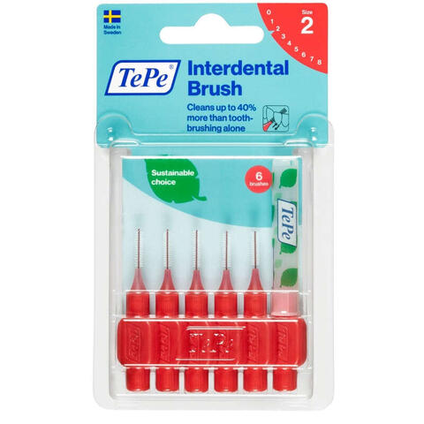 Tepe - Scovolino rosso 0,5mm 6 pezzi