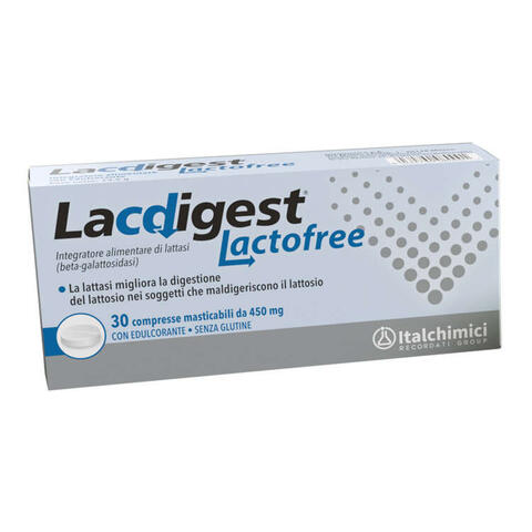 Lacdigest - Lactofree 30 compresse masticabili