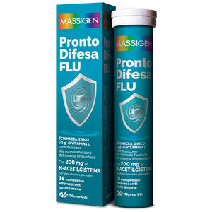 Massigen - Pronto difesa flu 18 compresse effervescenti