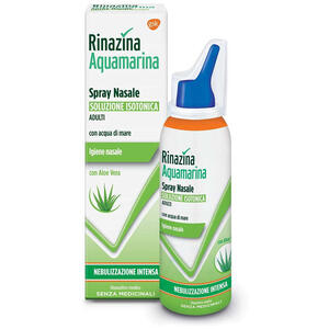 Rinazina - Aquamarina isotonica aloe spray nebulizzazione intensa 100 ml