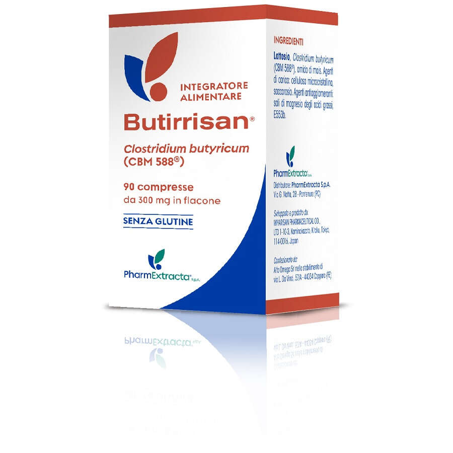 Pharmextracta - Butirrisan 90 compresse
