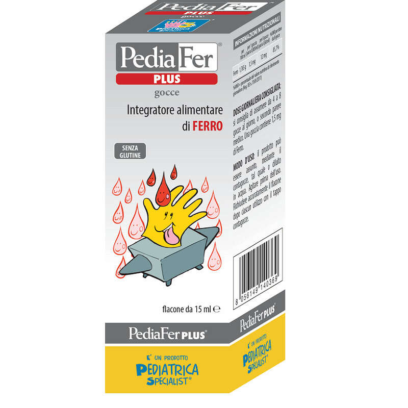 Pediatrica specialist - Pediafer plus gocce 15 ml