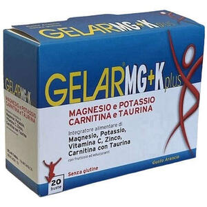 Gelar - Mg+k plus 20 bustine