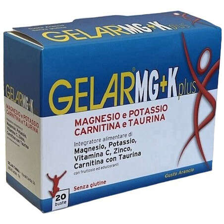 Gelar - Mg+k plus 20 bustine