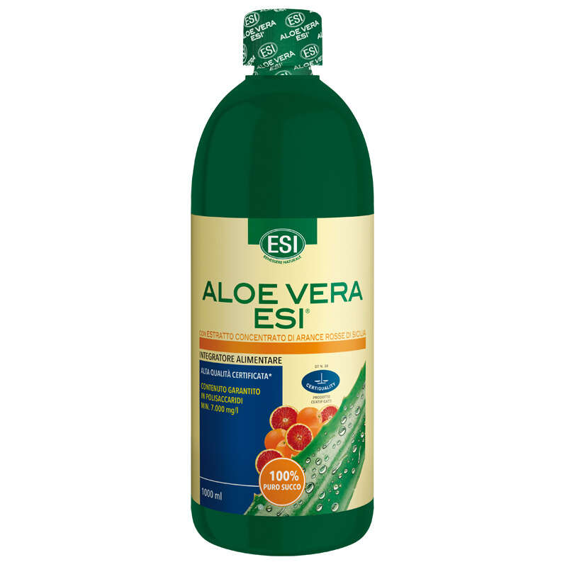 Esi - Aloe succo arancia rossa 1000 ml