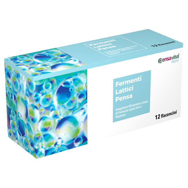 Pensa pharma - Fermenti lattici pensa 12 flaconcini da 7 ml