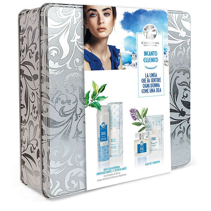 Exenthia - Mediterranea cofanetto regalo incanto ellenico 1 eau de parfum 50 ml + 1 docciaschiuma 250 ml