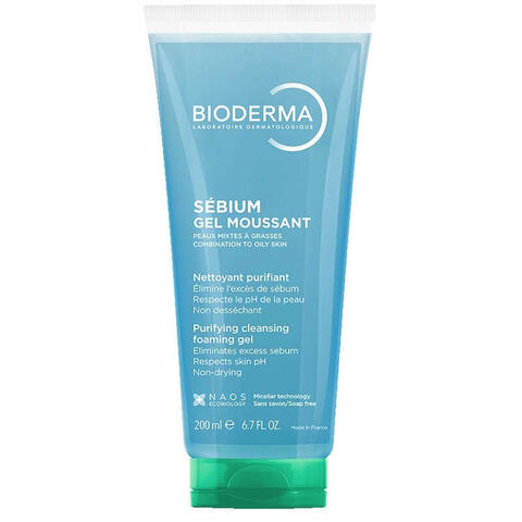 Bioderma - Sebium gel moussant 200 ml