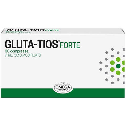 Omega pharma - Gluta-tios forte 30 compresse a rilascio modificato
