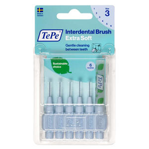 Tepe - Scovolino xsoft blu 0,6 mm 6 pezzi