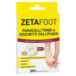 Zetafoot - Paracallo tondo 8 pezzi + dischetto callifugo 9 pezzi