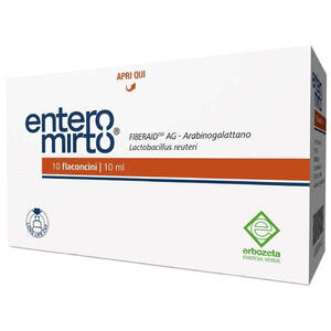 Erbozeta - Entero mirto 10 flaconcini da 10 ml