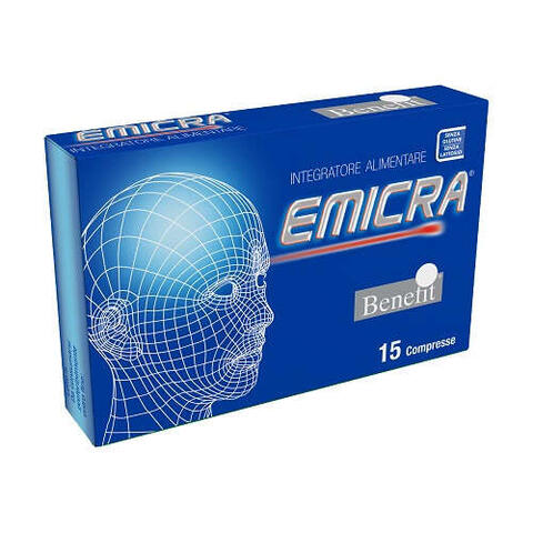Benefit - Emicra 15 compresse