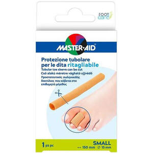 Pietrasanta pharma - Protezione tubolare master-aid footcare ritagliabile 15 cm 15 mm small c6