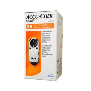 Accu-chek - Strisce misurazione glicemia  mobile 50 test mic 2
