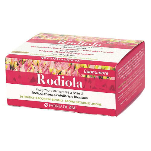 Farmaderbe - Rodiola 20 flaconcini 10 ml