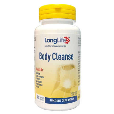 Longlife - Body cleanse 90 capsule vegetali