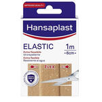 Cerotto in striscia  elastic extra flessibile 6 cm lunghezza 1 m 10 pezzi
