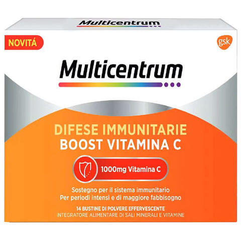 Multicentrum - Difese immunitarie boost vitamina c 28 bustine