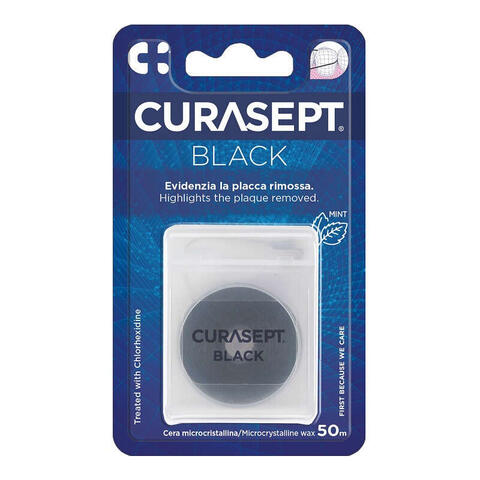 Curasept - Floss cerato nero clorexidina