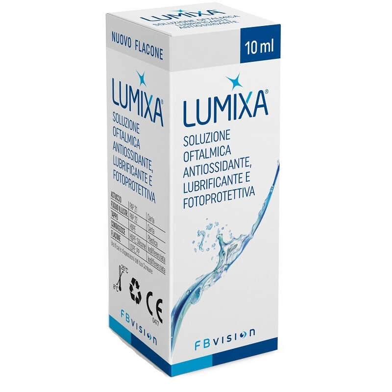 Lumixa - Soluzione oftalmica lubrificante antiossidante 10 ml