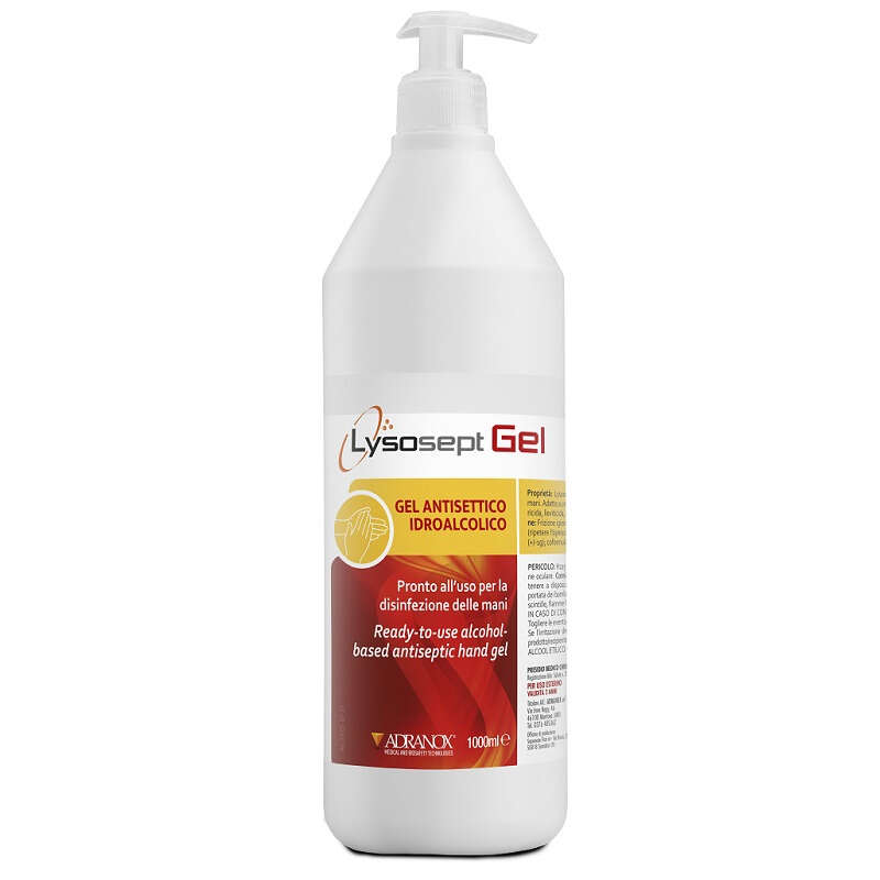 Gel antisetticoidroalcolico - Lysosept gel antisettico idroalcolico 1 litro