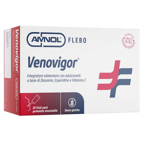 Amnol - Venovigor 20 stick pack granulato orosolubile