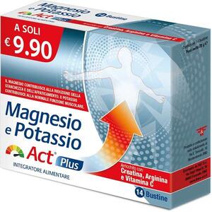F&f - Magnesio e potassio act plus 14 bustine