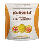 Kebonta - ' i rotondini snack salato gusto classico 150 g + 30 g in omaggio
