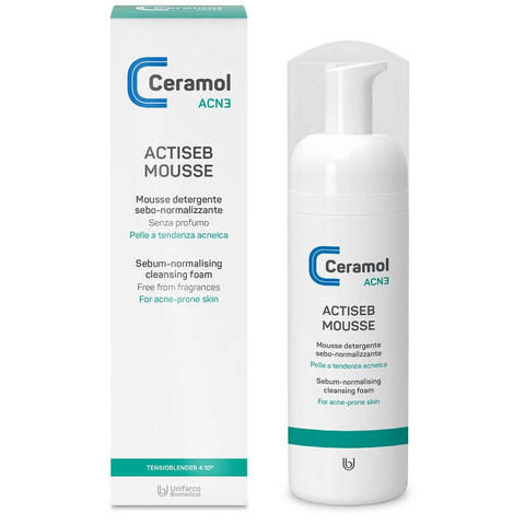 Unifarco - Ceramol acn3 actiseb mousse 150 ml