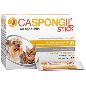 Shedir - Caspongil stick gel appetibile 20 stickpack da 2,5 g