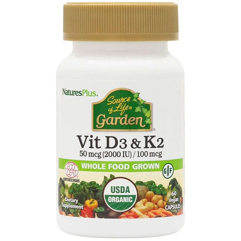 La strega - Vitamina d3 & k2 50mcg 2000ui/100mcg 60 capsule